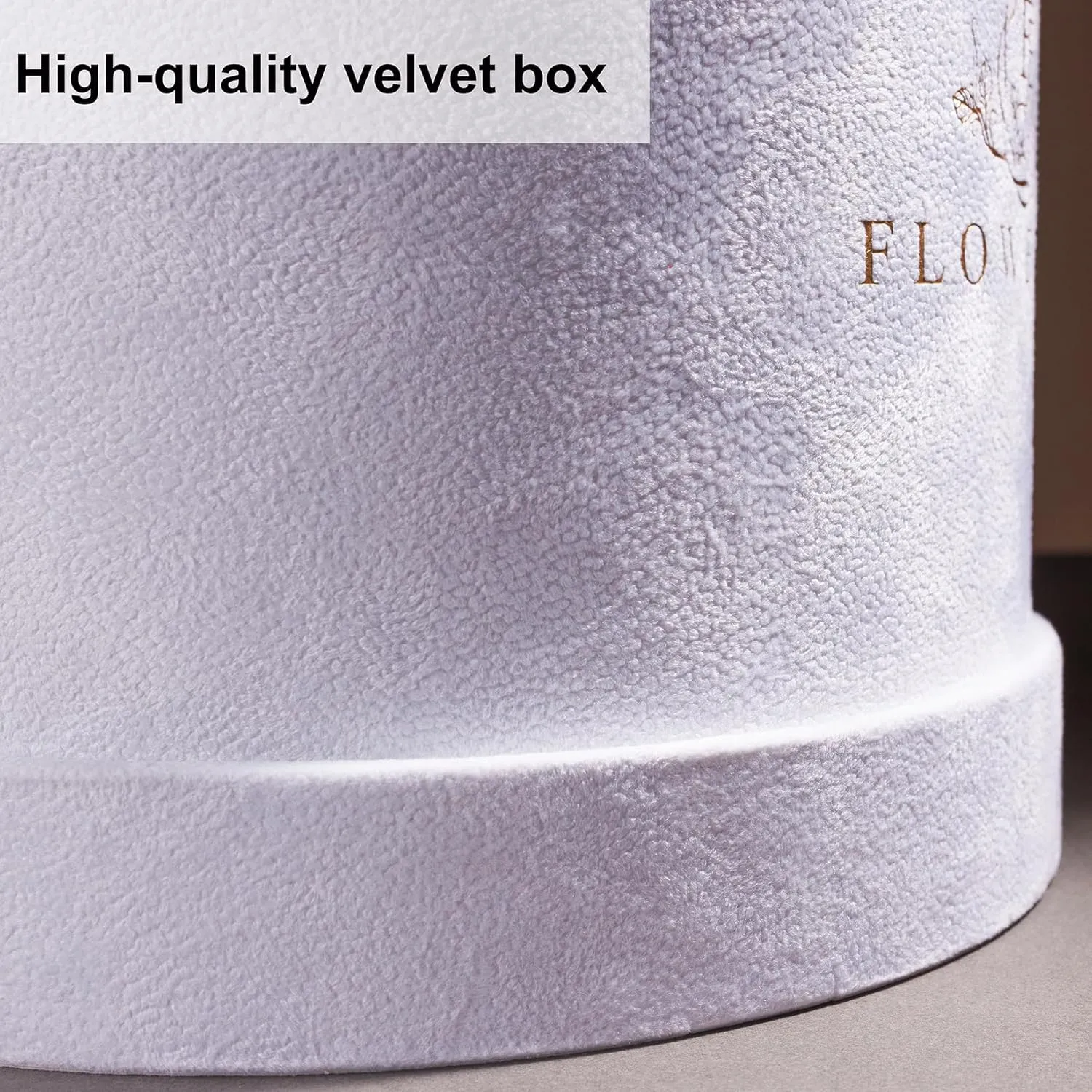 17 Flowers in a Luxury Suede Box, Birthday Gifts for Women, Preserved Flowers, Mothers Day Roses Gift for Mom, White