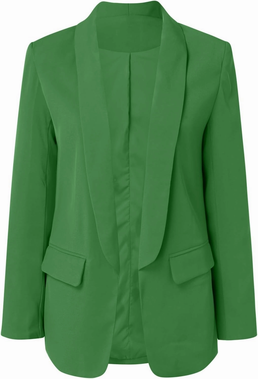 2023 Womens Casual Blazers Open Front Long Sleeve Work Office Jackets Basic Lapel Collar Blazer Jacket Business Outfit