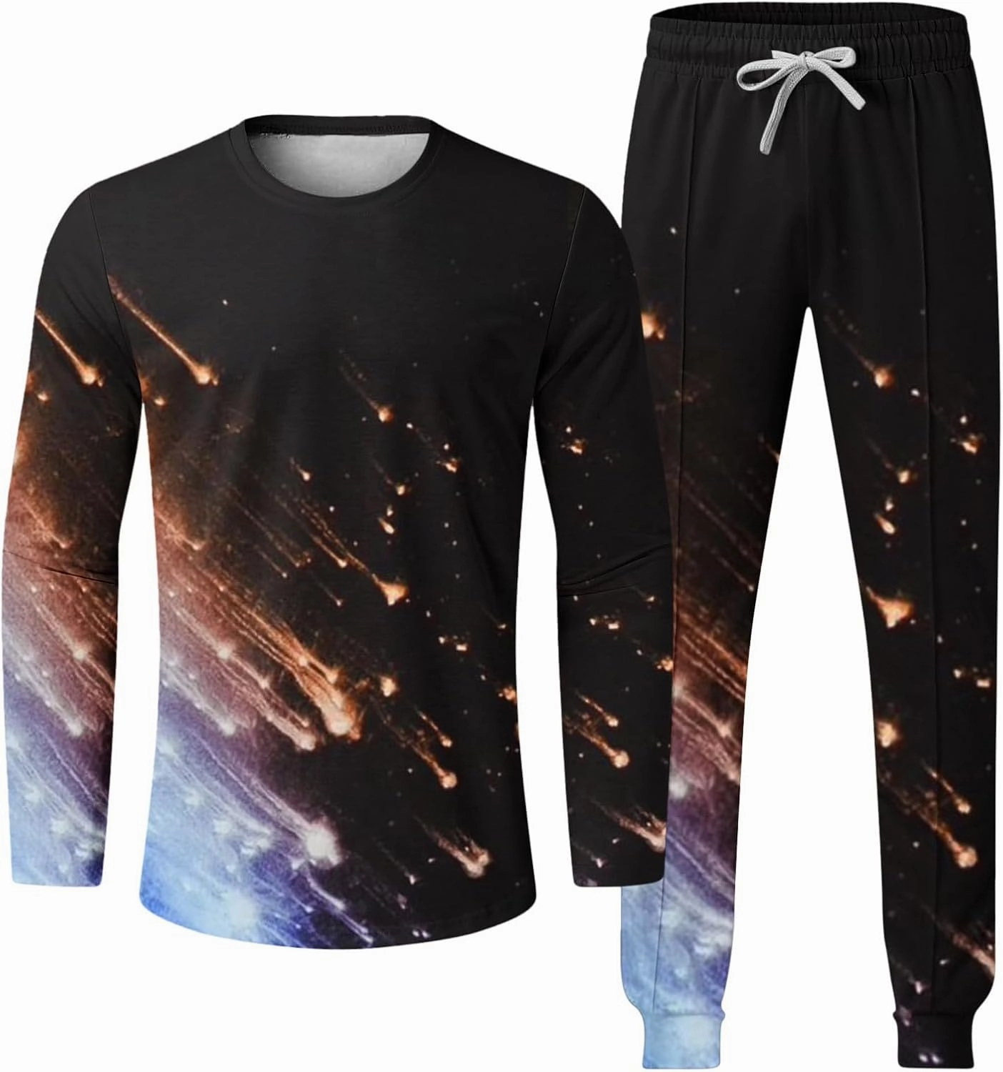 2 Piece Workout Set With Pockets Fall Fashion Pullover Crewneck Sweatshirt Pant Set Running Sport 2 Piece Outfits