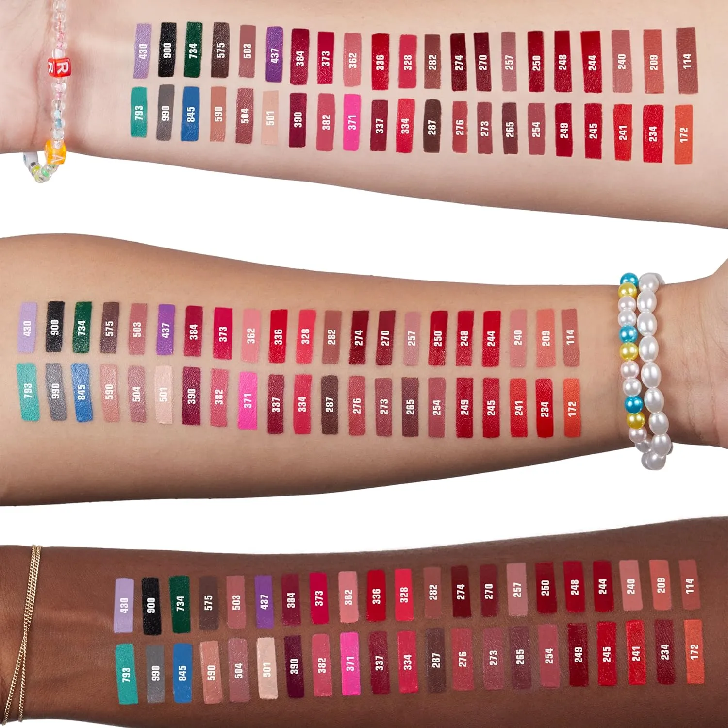 3INA MAKEUP - Vegan & Cruelty Free - The Lipstick 244 - Red - 5h Lasting - Highly Pigmented Matte - Vanilla Scented - Magnetic Cap
