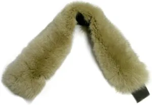 4 inches Regular Width Fox Headband/Neck Warmer
