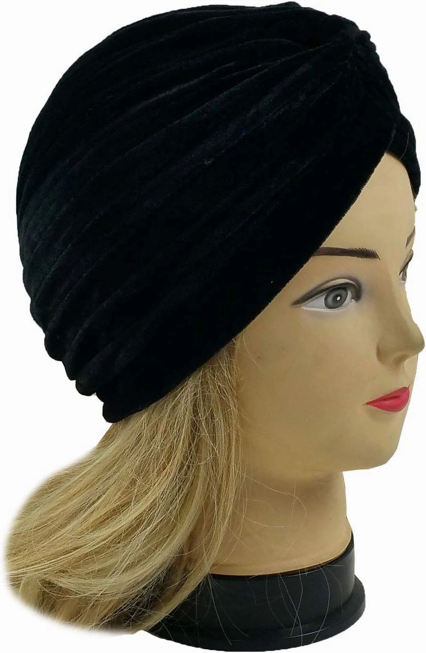 5 Women Stretchy Turban Chemo Cap Bennie Head Wrap Headwear