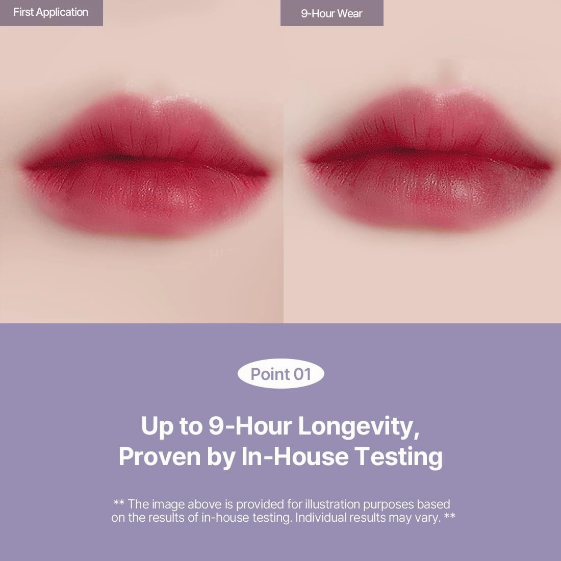 'Haru Water Tint' (Lip Tint/Lip Stain) (Orange Red, 9.5g)