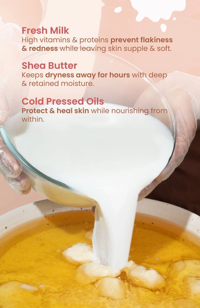 <strong>Almond & Dates Fresh Baby Malai Lotion</strong> <br>