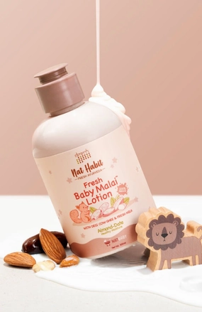 <strong>Almond & Dates Fresh Baby Malai Lotion</strong> <br>