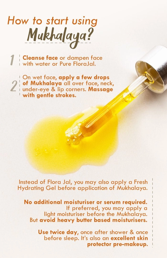 <strong>Pure Clove Marigold Mukhalaya 30ml</strong> <br><i>Oil & Acne Control</i>
