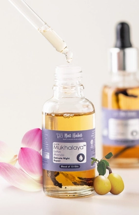 <strong>Pure Lotus Marula Mukhalaya 30ml</strong> <br><i>Delicate Night Repair</i>