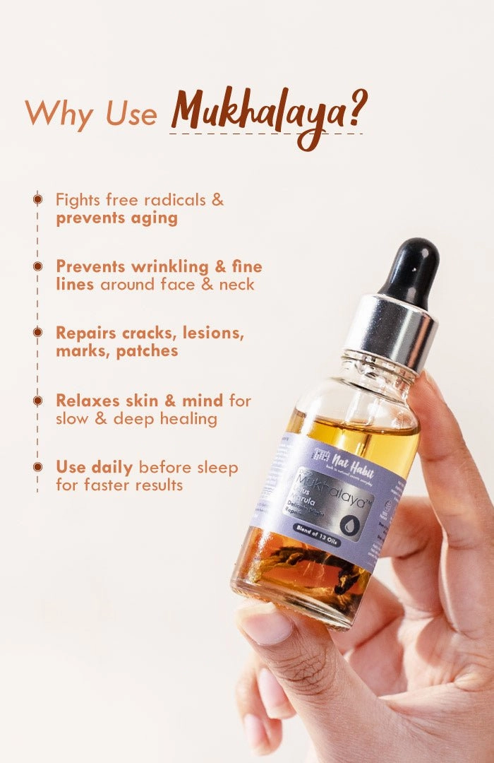 <strong>Pure Lotus Marula Mukhalaya 30ml</strong> <br><i>Delicate Night Repair</i>