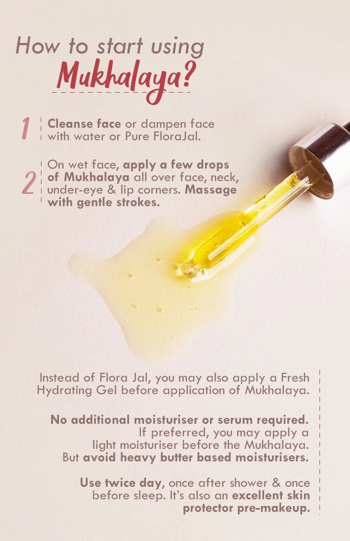 <strong>Pure Saffron Tuberose Mukhalaya 30ml</strong> <br><i>Prime Radiance & Glow</i>
