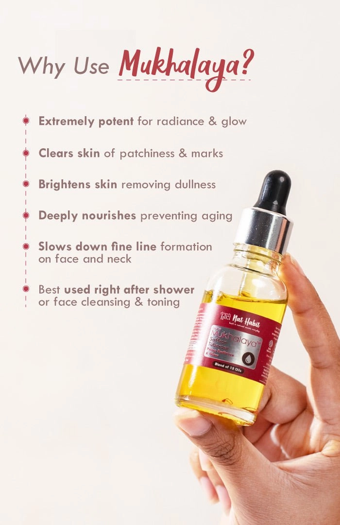 <strong>Pure Saffron Tuberose Mukhalaya 30ml</strong> <br><i>Prime Radiance & Glow</i>