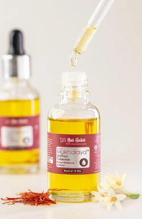 <strong>Pure Saffron Tuberose Mukhalaya 30ml</strong> <br><i>Prime Radiance & Glow</i>