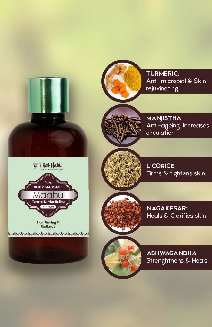 <strong>Pure Turmeric Manjistha Maahu</strong> <br><i>Skin Firming & Radiance</i>