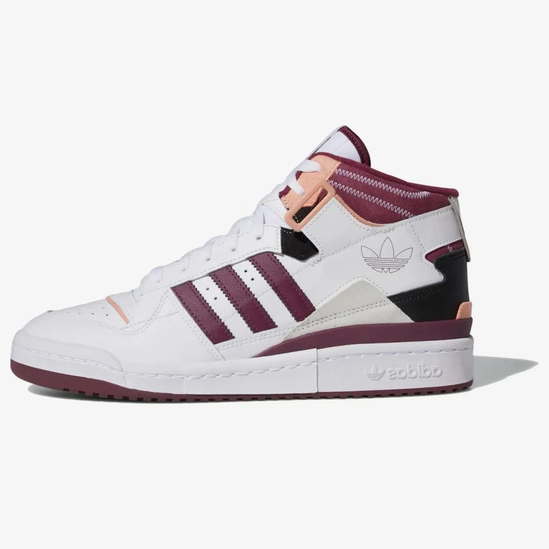 Adidas Forum Exhibit High White Crimson Blush