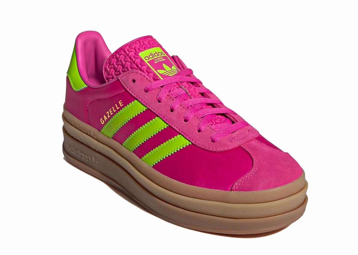 Adidas Gazelle Bold Slime Fuchsia (W)