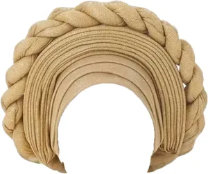 African Women's Headwear Wedding Party Headwear Gele Headties Nigerian Handmade Hats for Women