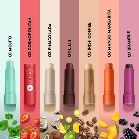 Apricx Tipsy Lip Balm For Dry & Chapped Lips With Vitamin E, Shea Butter and Jojoba Oil | Lip Protection & Nourishment | LipBalm with SPF | 4.5gm - 05 Irish