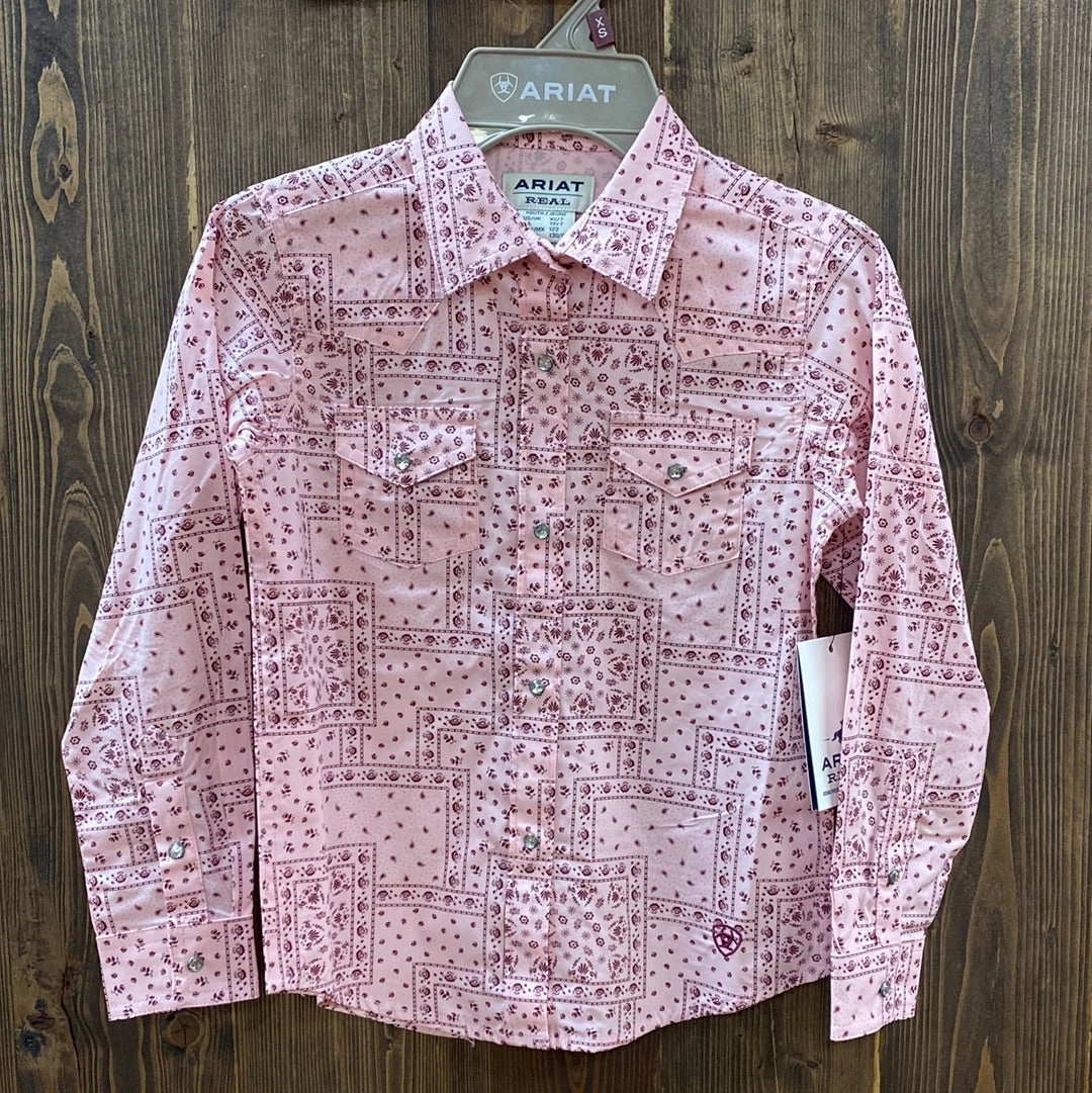Ariat Girl’s Paisley Snap Shirt