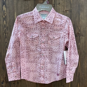 Ariat Girl’s Paisley Snap Shirt