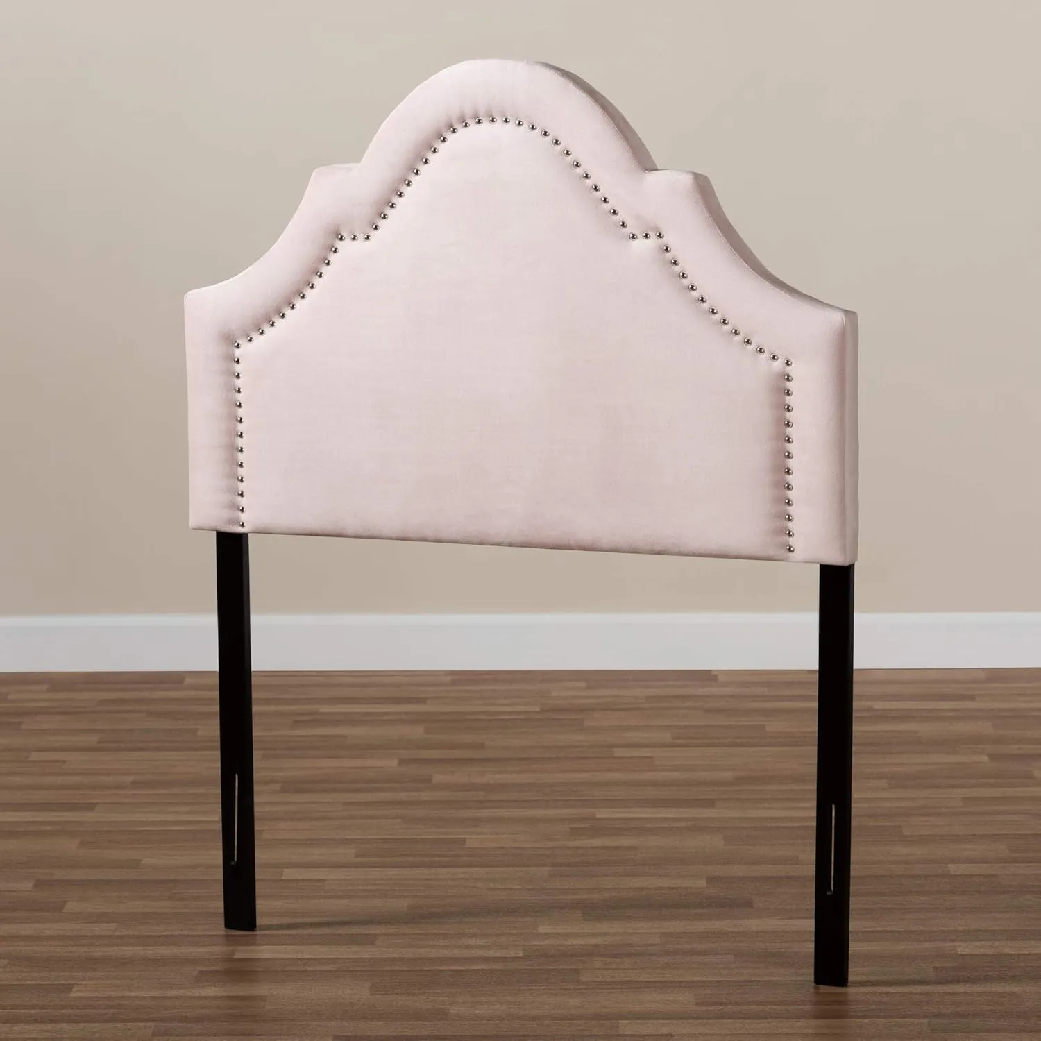 Baxton Studio Headboards, Twin, Light Pink