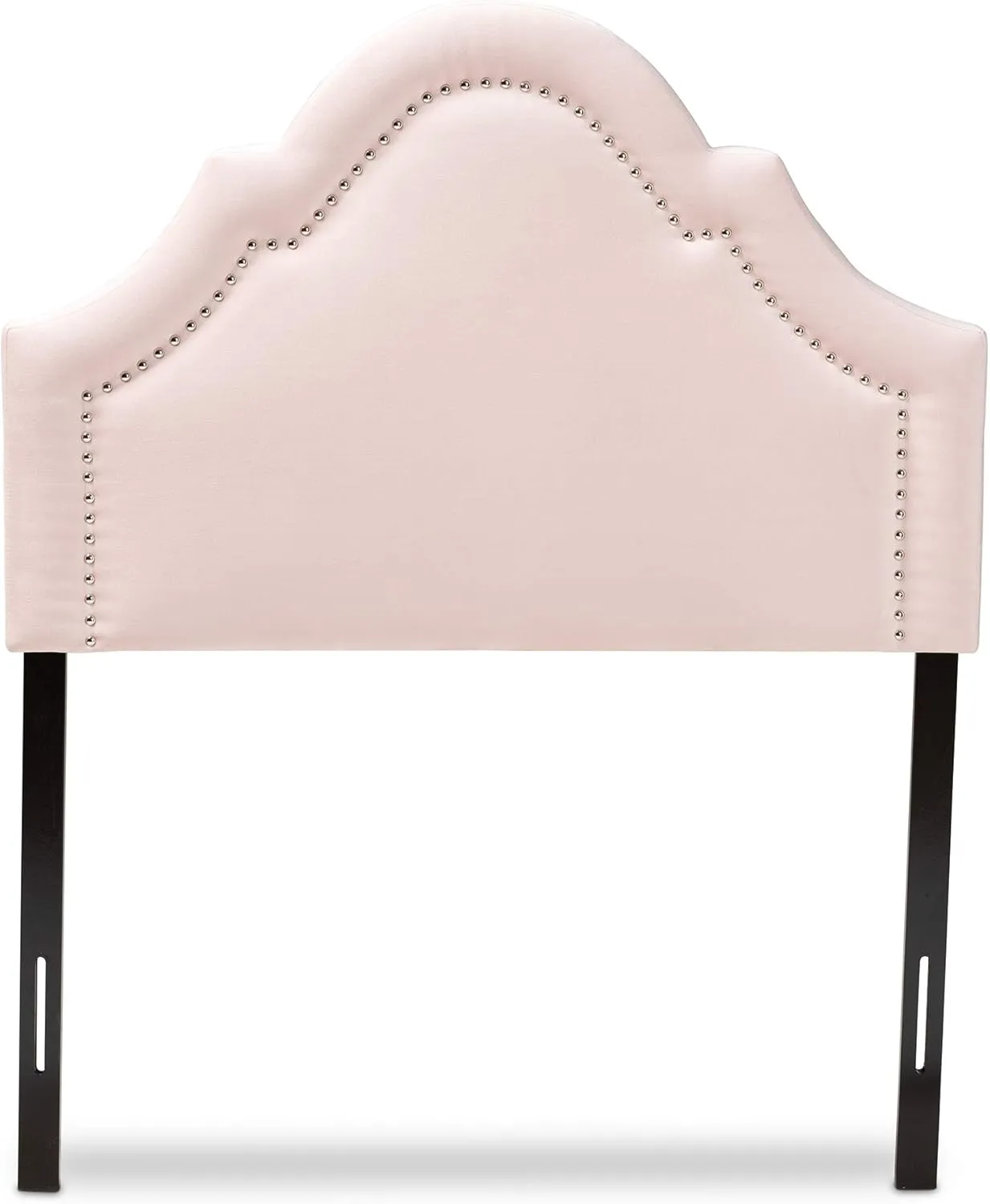 Baxton Studio Headboards, Twin, Light Pink
