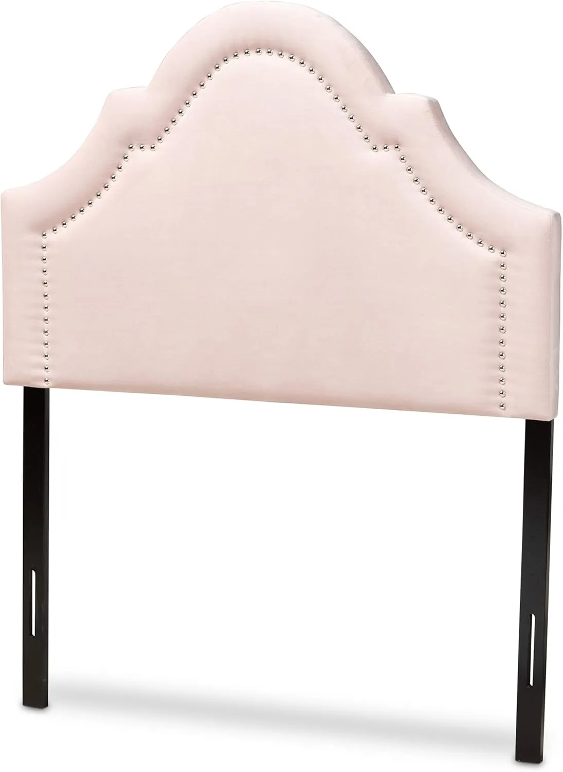 Baxton Studio Headboards, Twin, Light Pink