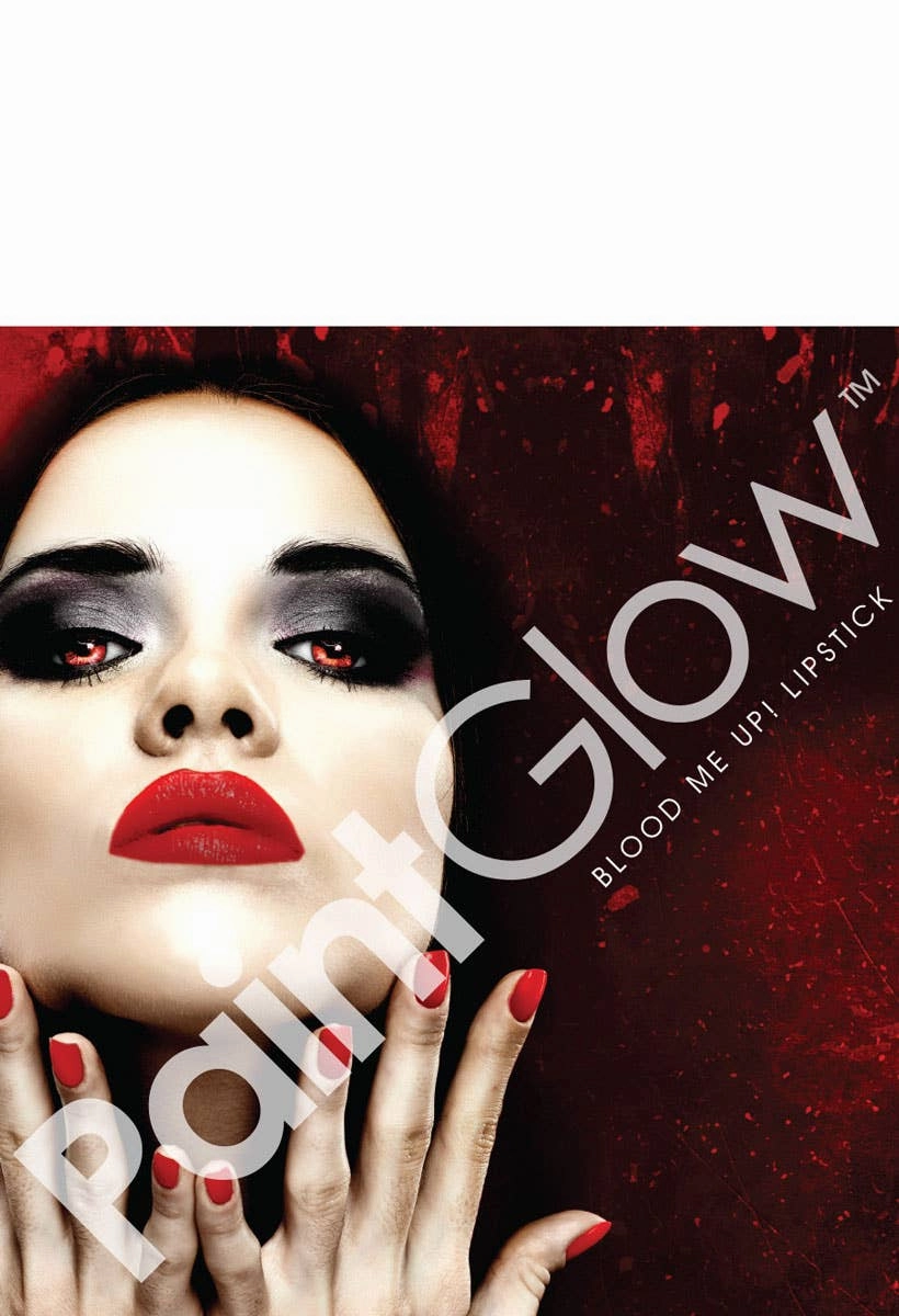 Blood Me Up Halloween Lipstick - Blood Red