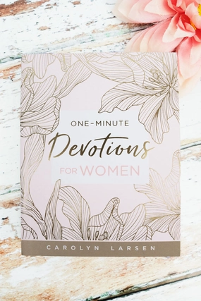 Blush Botanical One Minute Devotions for Women