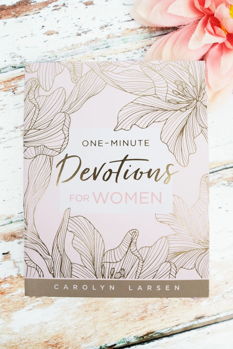Blush Botanical One Minute Devotions for Women