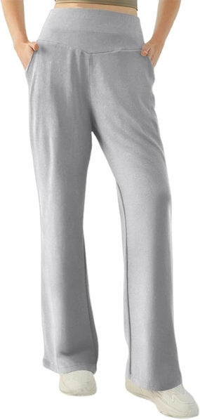 Bootcut Yoga Pants for Women Elastic High Waisted Leggings Tummy Control Pull On Straight Leg Workout Flare Bell Bottoms