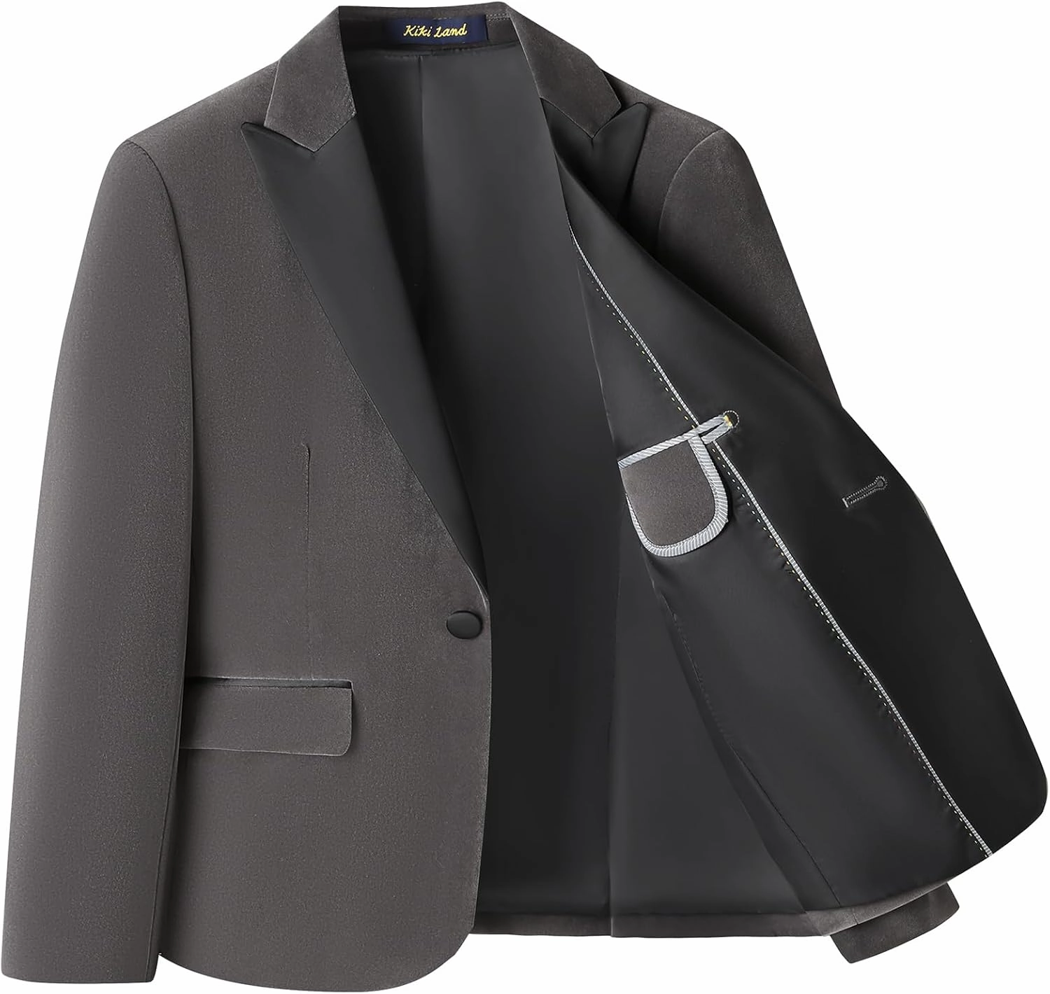 Boys Velvet Tuxedo Suit for Boys Slim Fit Formal Wedding Outfit Suit Size 4-20 Kids 2 Piece Tuxedo Blazer Jacket Suit Set