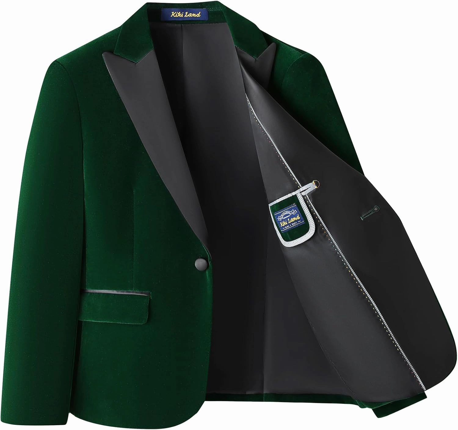 Boys Velvet Tuxedo Suit for Boys Slim Fit Formal Wedding Outfit Suit Size 4-20 Kids 2 Piece Tuxedo Blazer Jacket Suit Set