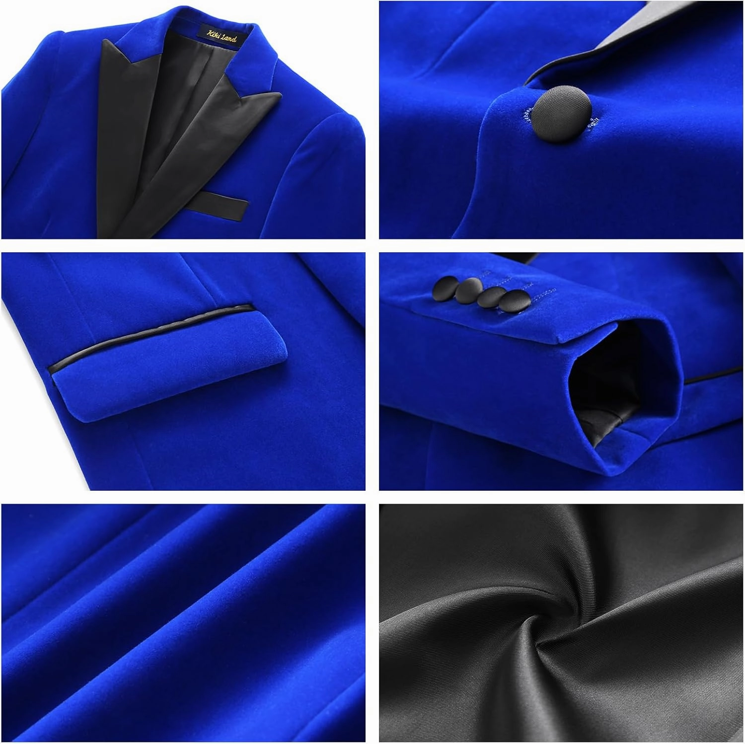 Boys Velvet Tuxedo Suit for Boys Slim Fit Formal Wedding Outfit Suit Size 4-20 Kids 2 Piece Tuxedo Blazer Jacket Suit Set