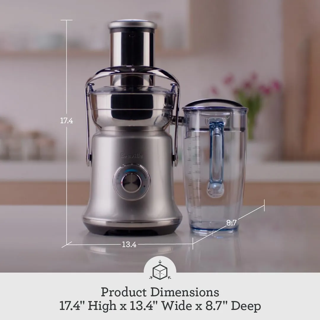 Breville BJE830RVC Juice Fountain Cold XL, 70 oz, Red Velvet Cake