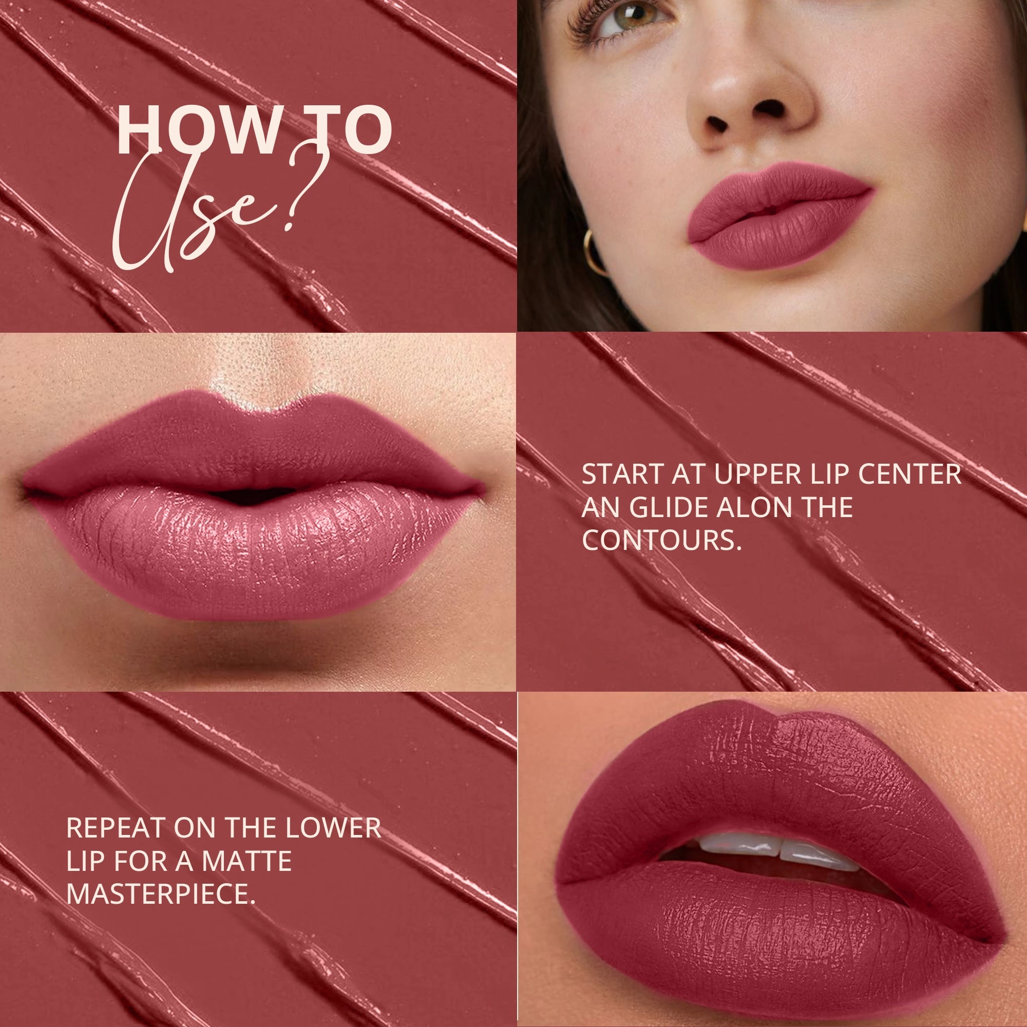 Carlton London Creamy Matte Stardust Bullet Long Lasting Lipstick