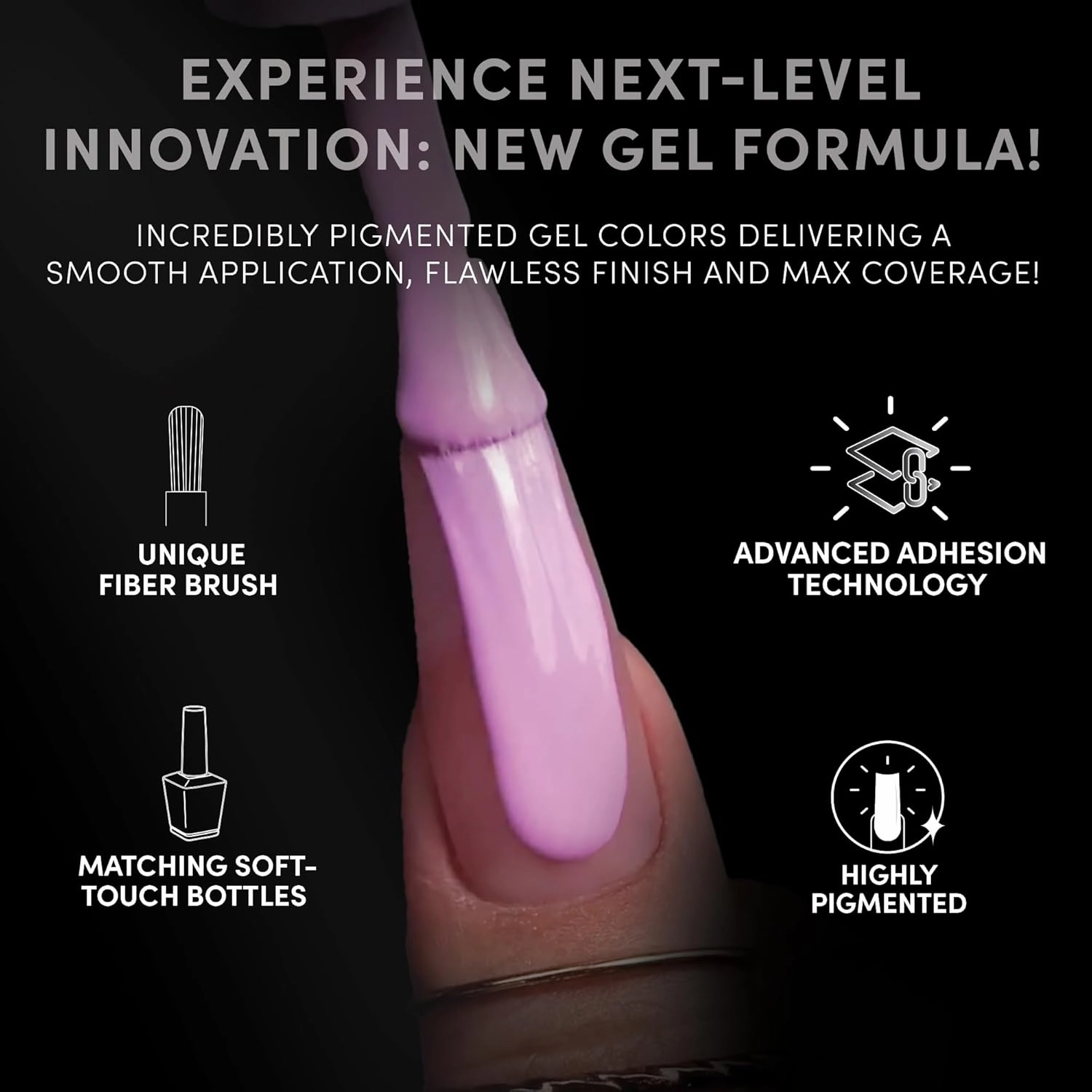 ChChaun Legend UV Gel Nail Polish, 0.5 Ounce Long Lasting Salon Quality, Bubble Free Professional Manicures, Quick Dry High Shine, Velvet Touch LG5028 (mauve pink)