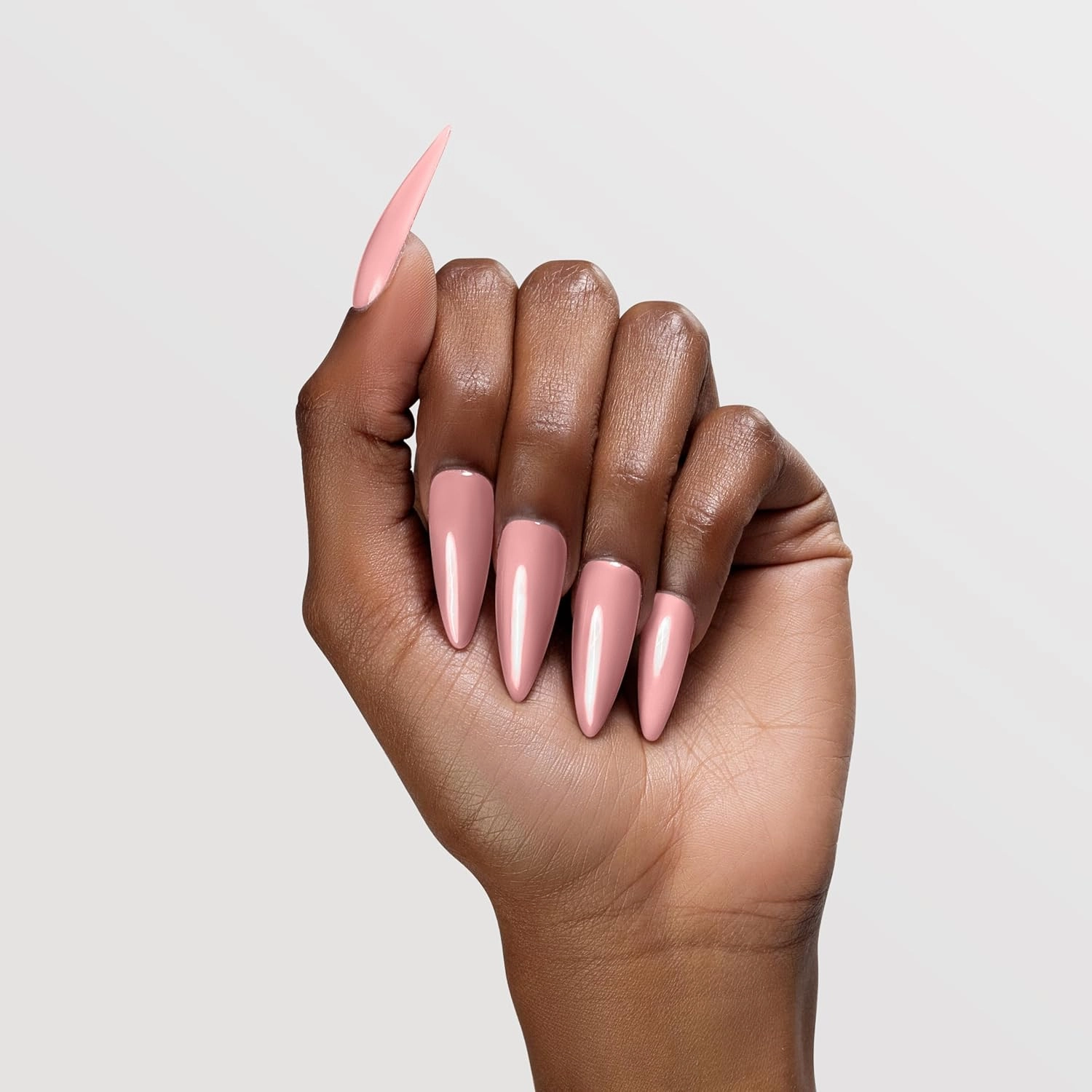 ChChaun Legend UV Gel Nail Polish, 0.5 Ounce Long Lasting Salon Quality, Bubble Free Professional Manicures, Quick Dry High Shine, Velvet Touch LG5028 (mauve pink)