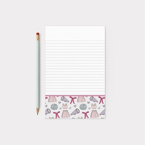 Cheerleading Personalized Notepad