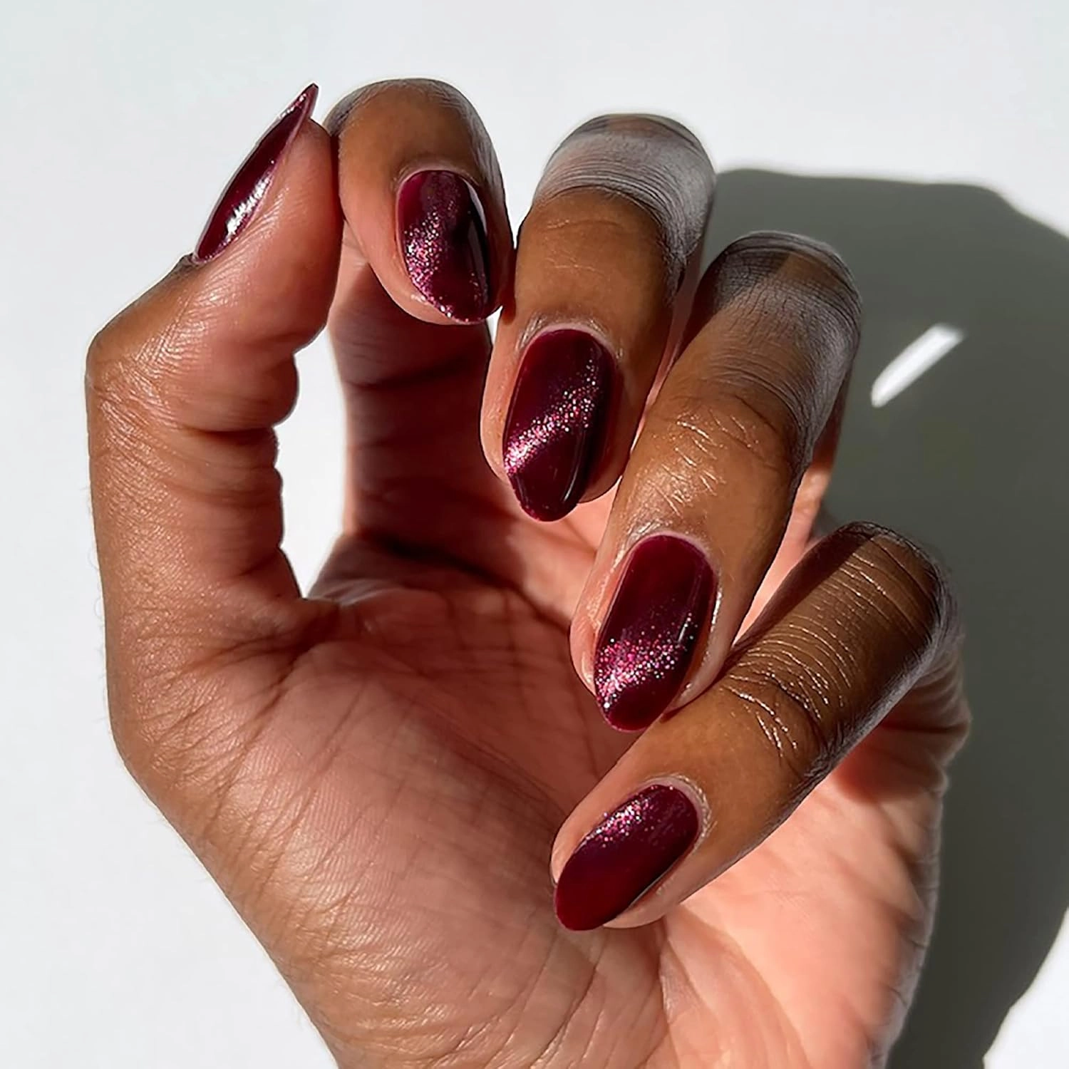 Cirque Colors Kinetic - Burgundy Red Magnetic Multichrome Nail Polish - 0.37 Fl Oz (11 mL) - Vegan & Cruelty-Free