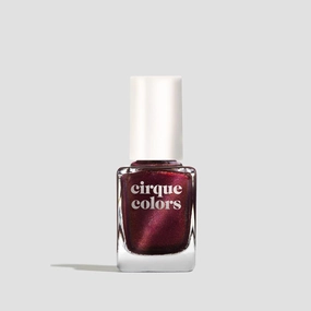 Cirque Colors Kinetic - Burgundy Red Magnetic Multichrome Nail Polish - 0.37 Fl Oz (11 mL) - Vegan & Cruelty-Free