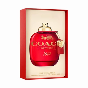 Coach Love Eau de Parfum - Long Lasting Fragrance with notes of Strawberry, Red Velvet Rose & Cedarwood 5.0 fl. oz.