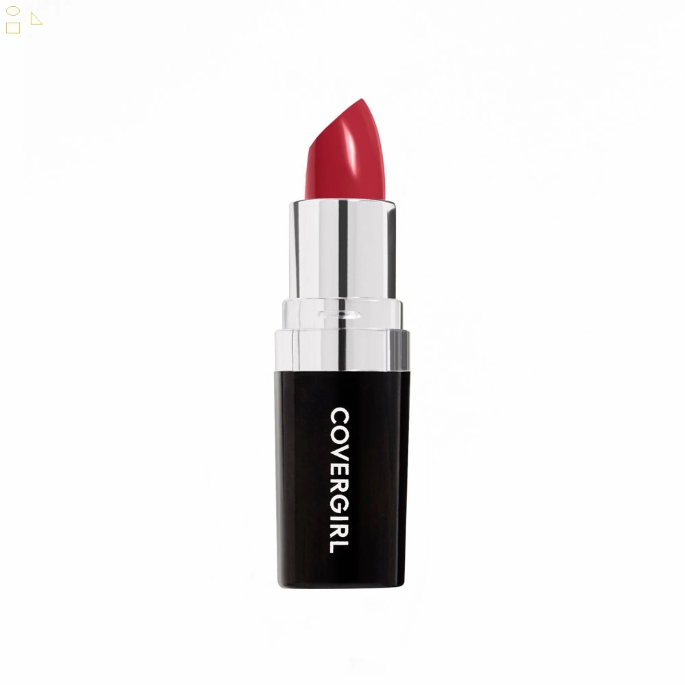 COVERGIRL Continuous Color Lipstick, 435 Classic Red, 0.13 Oz, Moisturizing Lipstick, Long Lasting Lipstick, Extended Palette of Shades, Keeps Lips Soft