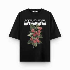 Crimson Cherub Oversized T-Shirt by Kaihama