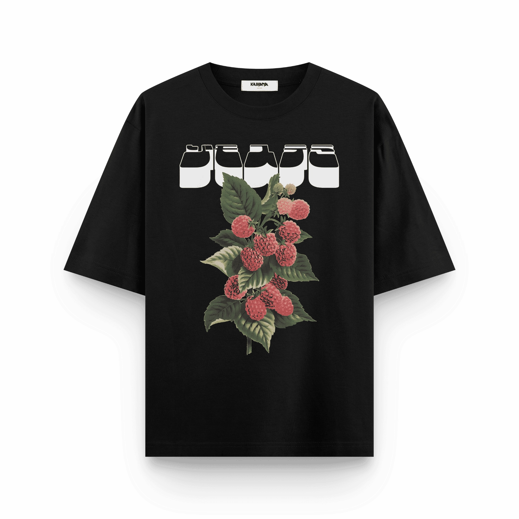 Crimson Cherub Oversized T-Shirt by Kaihama
