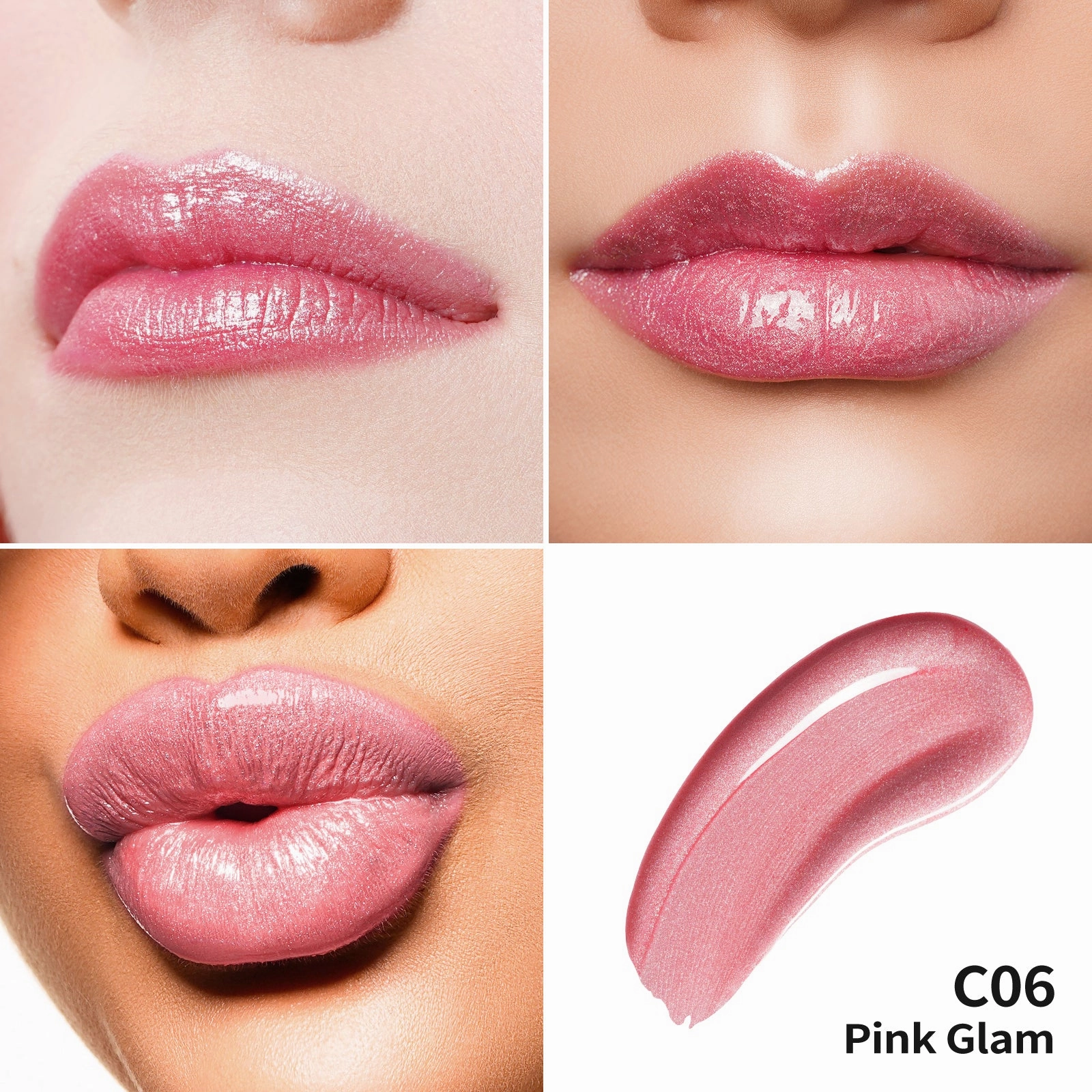 Crystal Shine Gloss | C06 Pink Glam