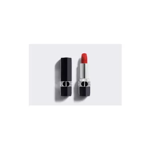 Dior Rouge Couture Colour Refillable Lipstick #888 Strong Red, 0.12 Ounce