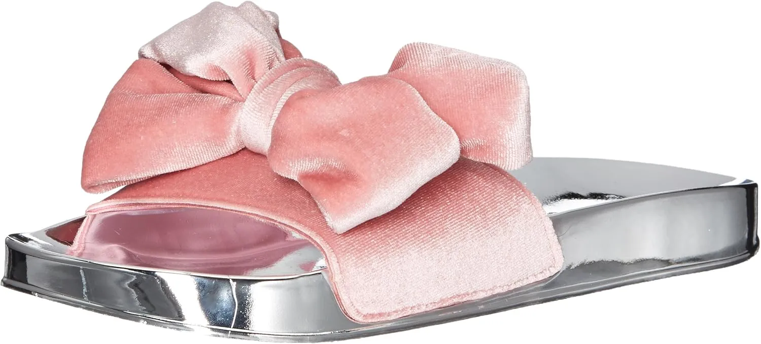 Dirty Laundry by Chinese Laundry Women's MORISSEY Slide Sandal, Pink Velvet, 6 M US