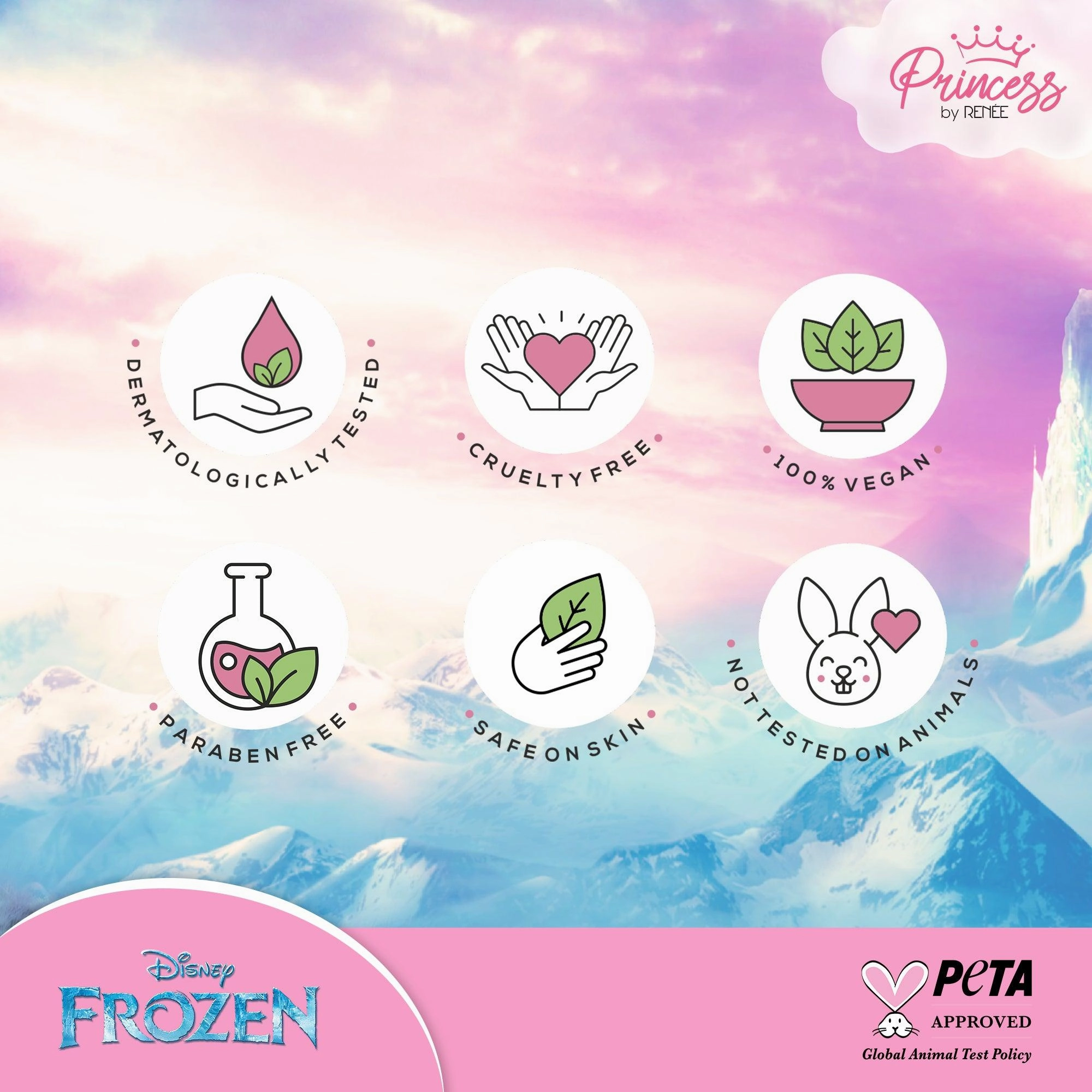 Disney Frozen Princess By RENEE Donut Jelly Lip Balm Elsa 2.8 Gm