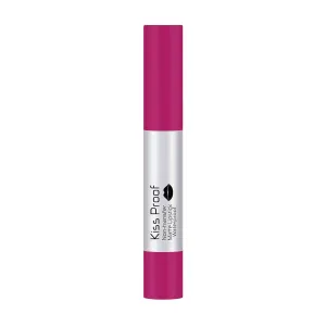 DK Kiss Proof Matte Lipstick | Highly Pigmented Ultra Matte Long Lasting Lipstick | Non-Drying, Intense Moisturizing, Lightweight | Non Transfer for Women (Magenta)