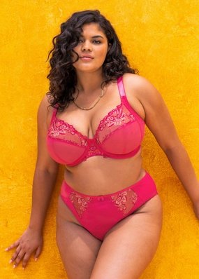 Elomi Teagan Plunge Bra - Azalea - Pre-Order ONLY May