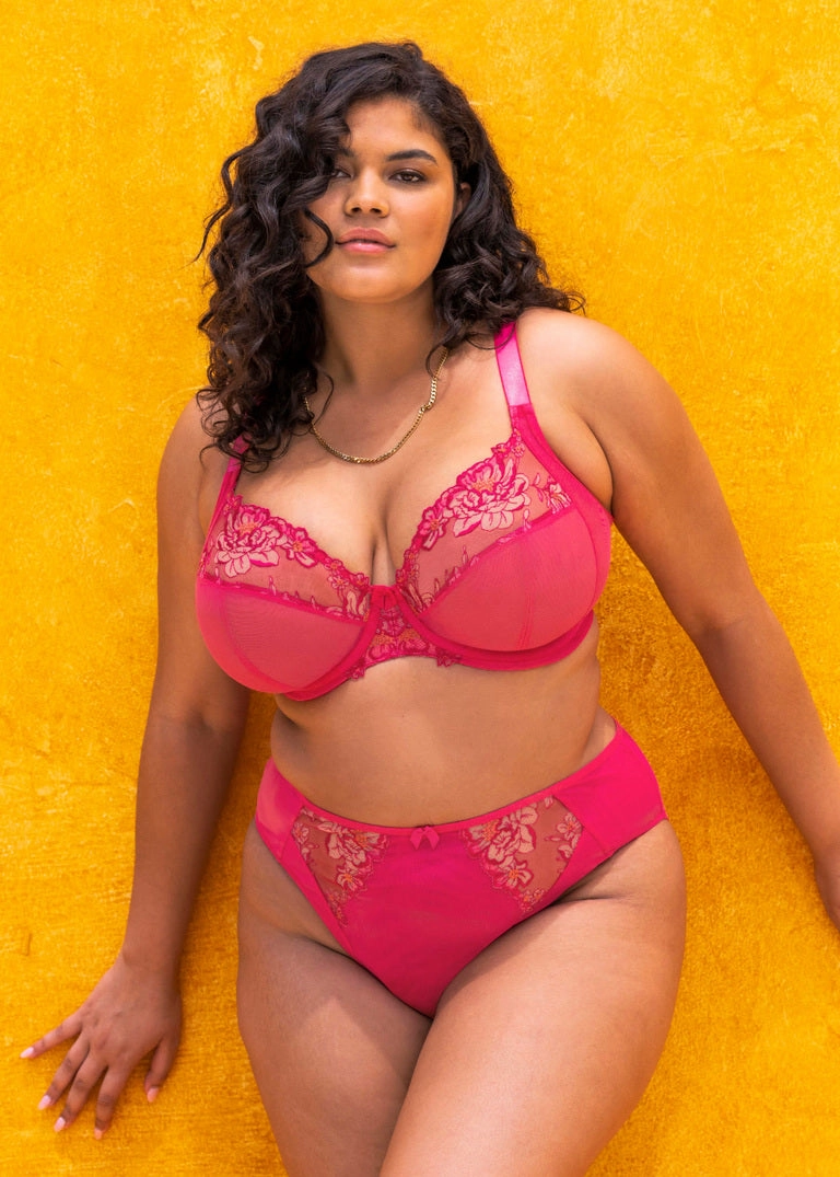 Elomi Teagan Plunge Bra - Azalea - Pre-Order ONLY May